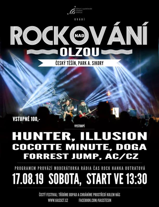 Rockování nad Olzou 2019 - Český Těšín
