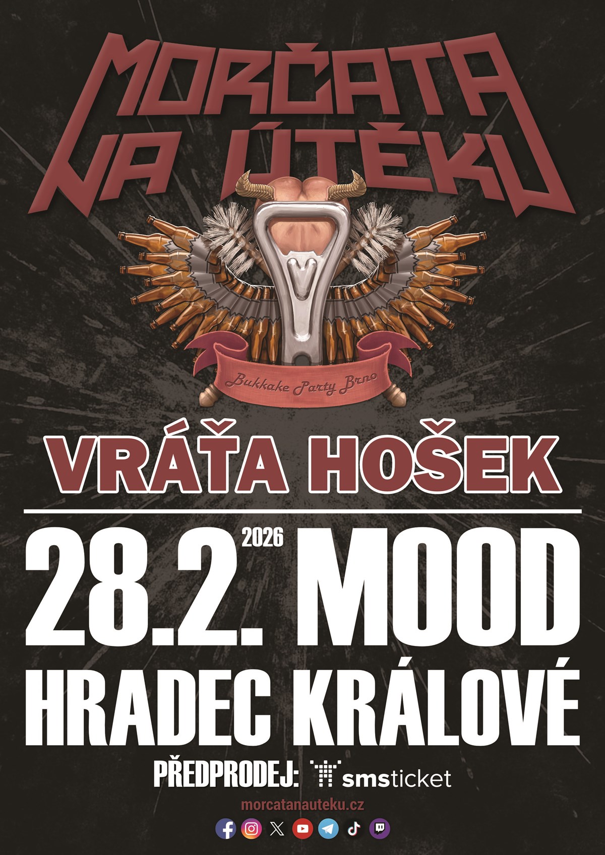 Morčata na útěku + Vráťa Hošek - Hradec Králové