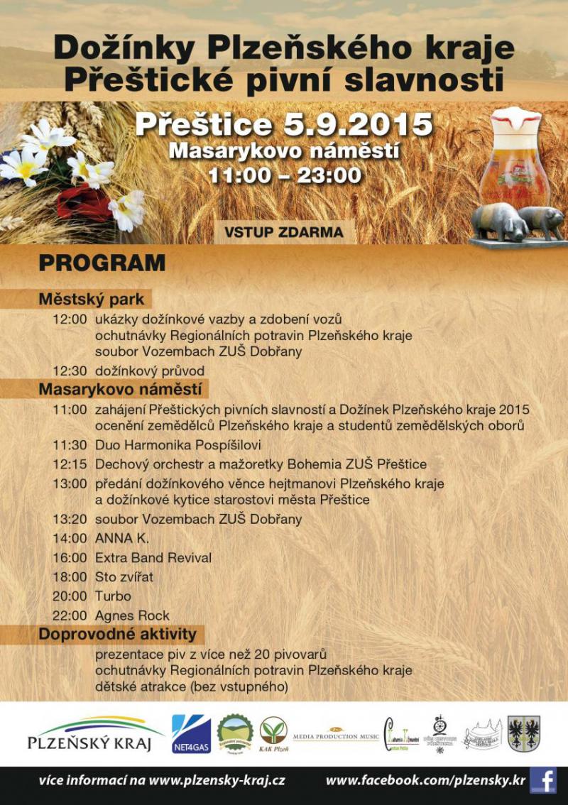 Přeštické pivní slavnosti 2015 - Přeštice