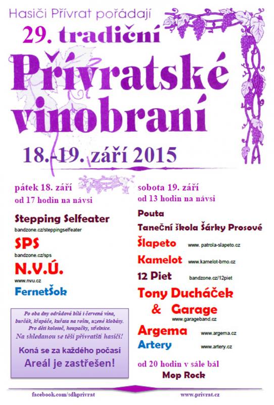 29. Přívratské vinobraní - Přívrat