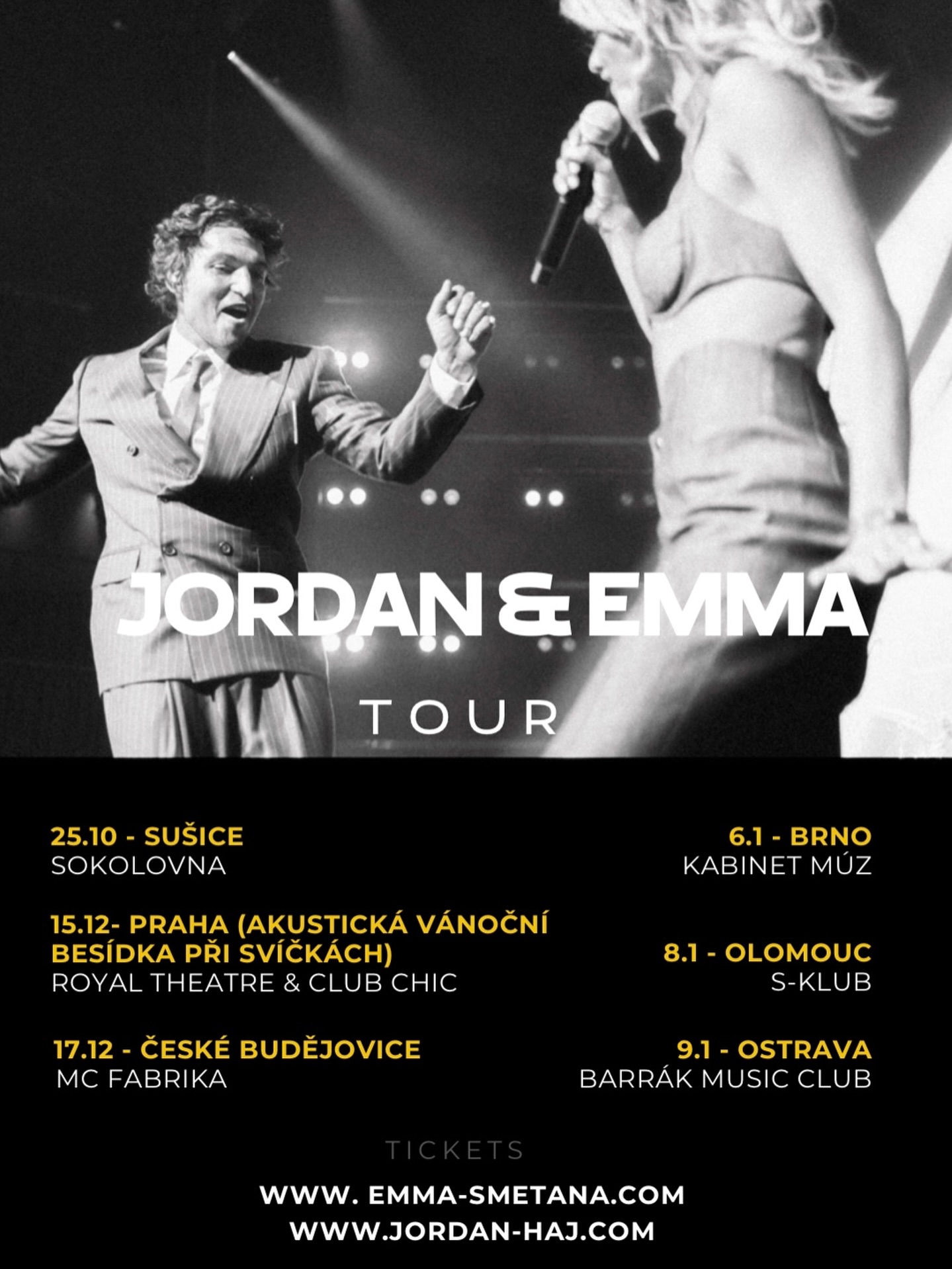 -Emma Smetana + Jordan Haj - Emma a Jordan Tour