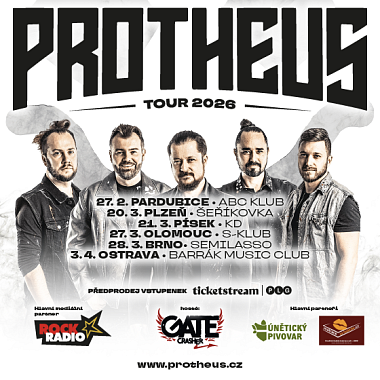 Gate Crasher + Protheus - Tour jaro 2026 - Písek