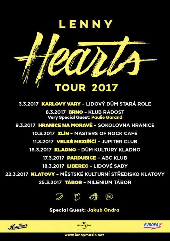 Lenny - Hearts tour 2017 - Klatovy