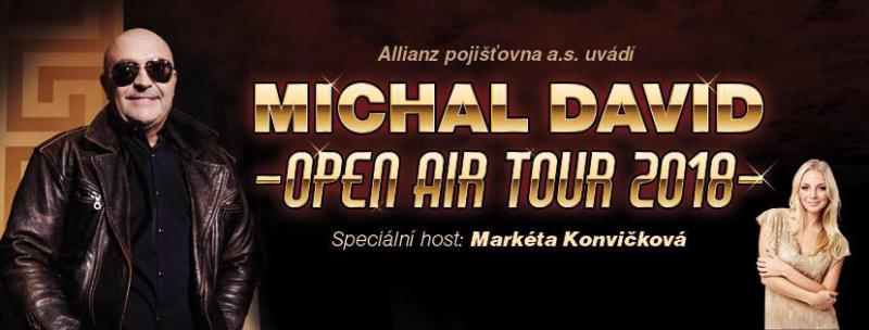 Michal David - Open Air Tour 2018