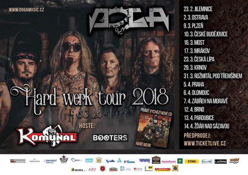 Doga - Hard werk tour 2018