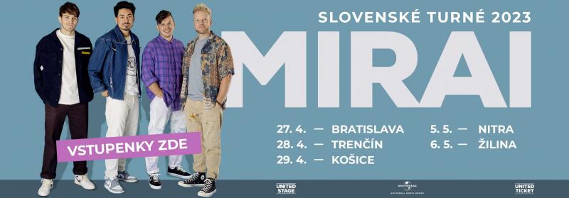 -Mirai - Slovenské turné 2023