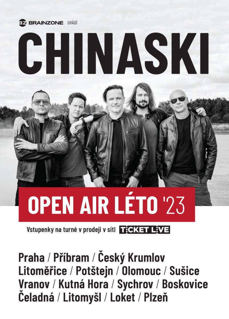 Chinaski - OPEN AIR LÉTO 23 - Plzeň