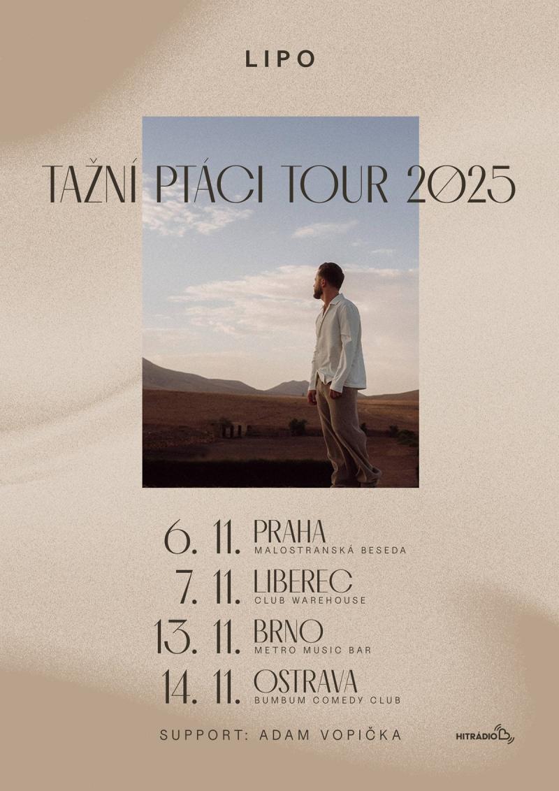 Lipo - Tažní ptáci Tour 2025 - Brno