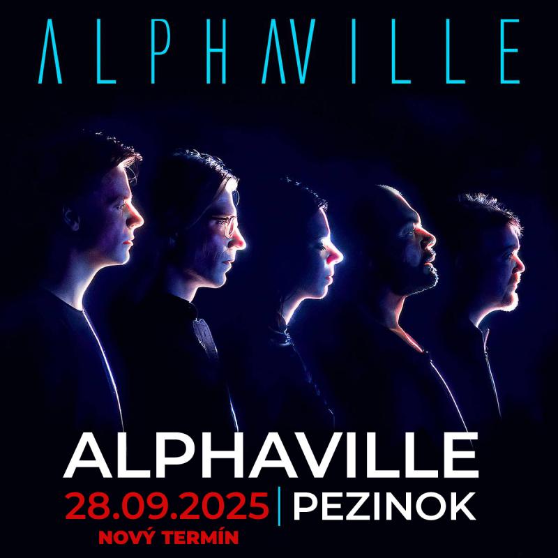 Koncert skupiny Alphaville na zámku Šimák v Pezinku preložili kvôli chorobe speváka na 28. september