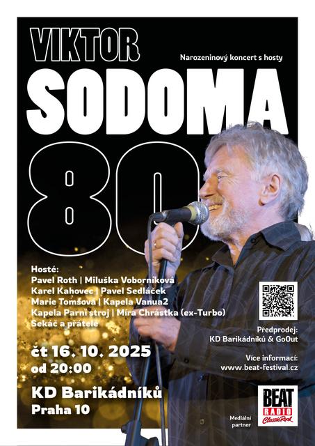 Viktor Sodoma letos slaví své osmdesáté narozeniny